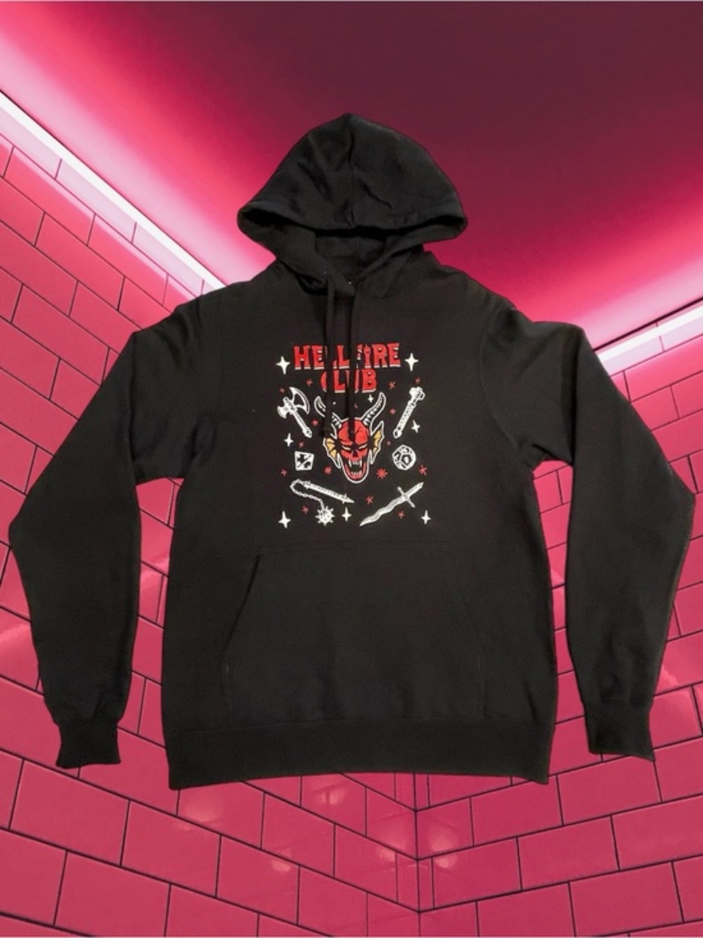 Stranger Things “Hellfire Club” Graphic Hoodie